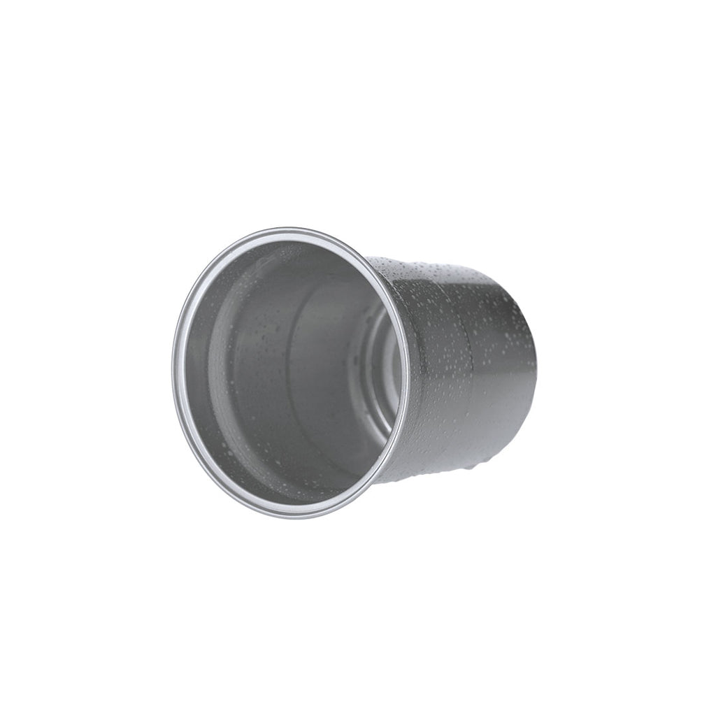 Gobelet réutilisable pas cher 500 ml léger, réutilisable et en finition argentée brillante Kotum