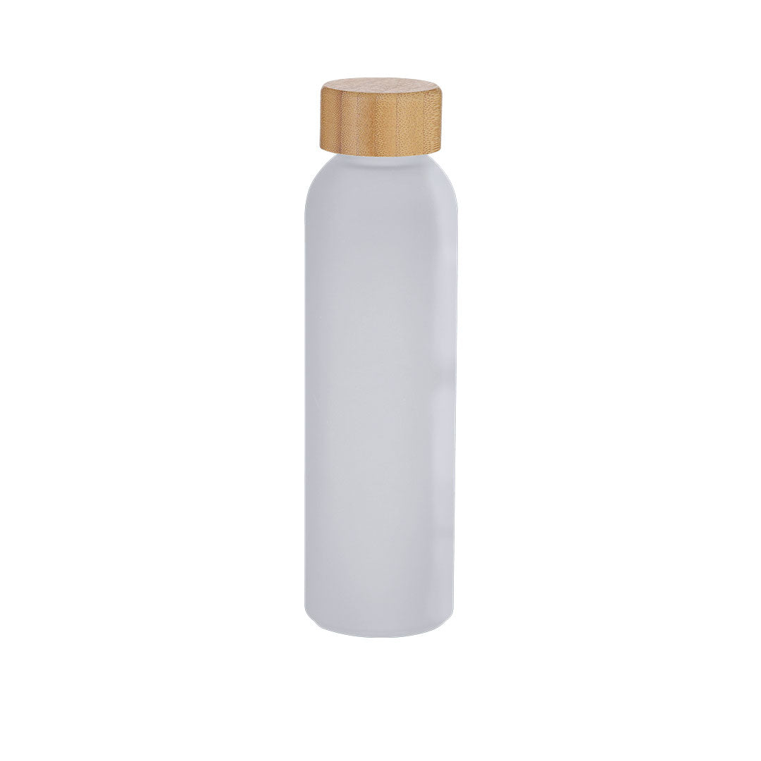 Gourde en verre recyclé, finition givrée 500 ml Tistak