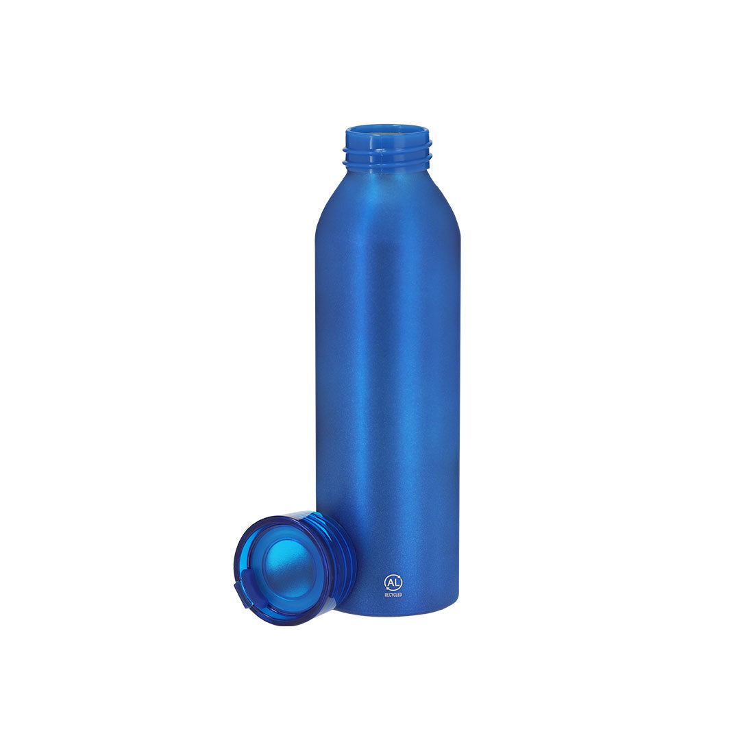 Gourde de 650 ml de capacité. Fabriquée en aluminium recyclé Nomar