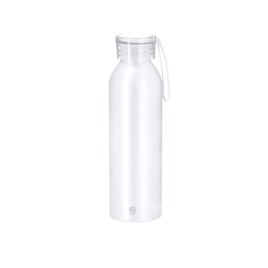 Gourde de 650 ml de capacité. Fabriquée en aluminium recyclé Nomar