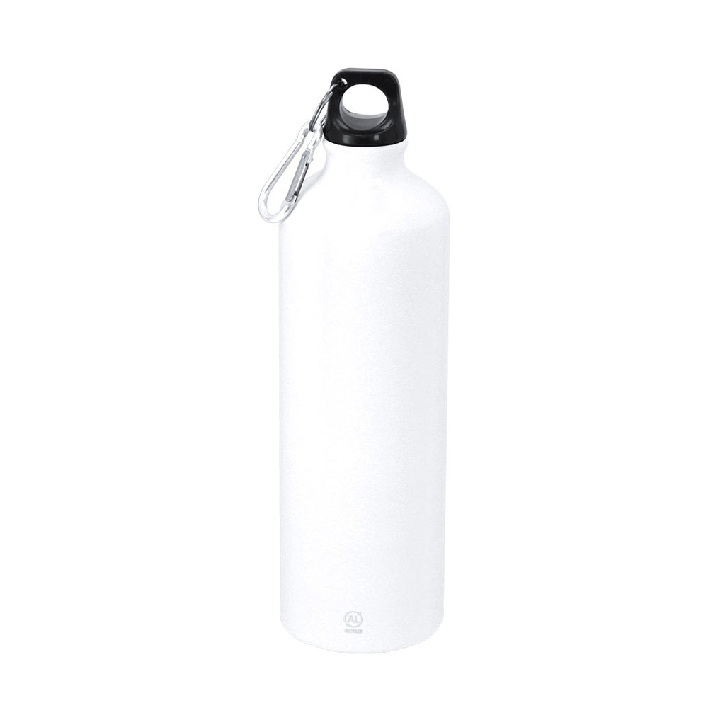 Gourde de 800 ml de capacité. Fabriquée en aluminium recyclé Glaxon