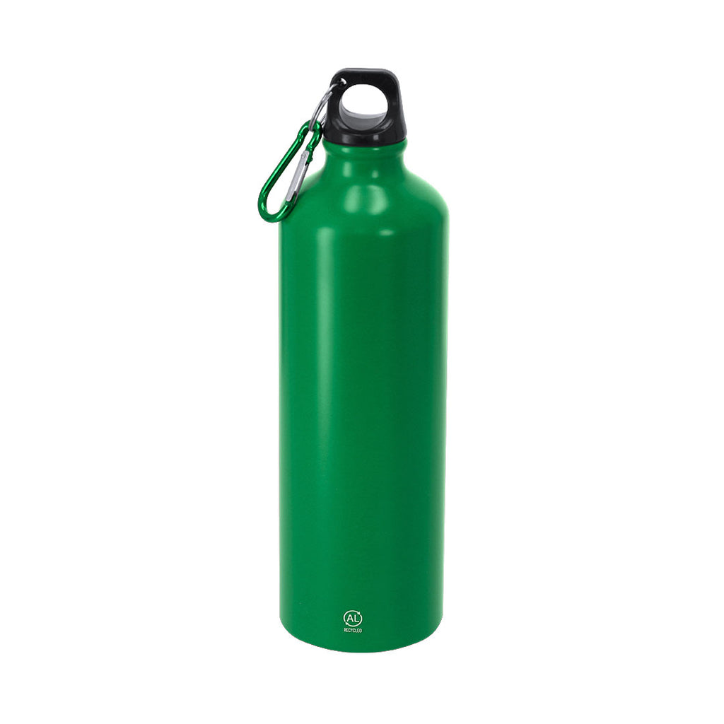 Gourde de 800 ml de capacité. Fabriquée en aluminium recyclé Glaxon