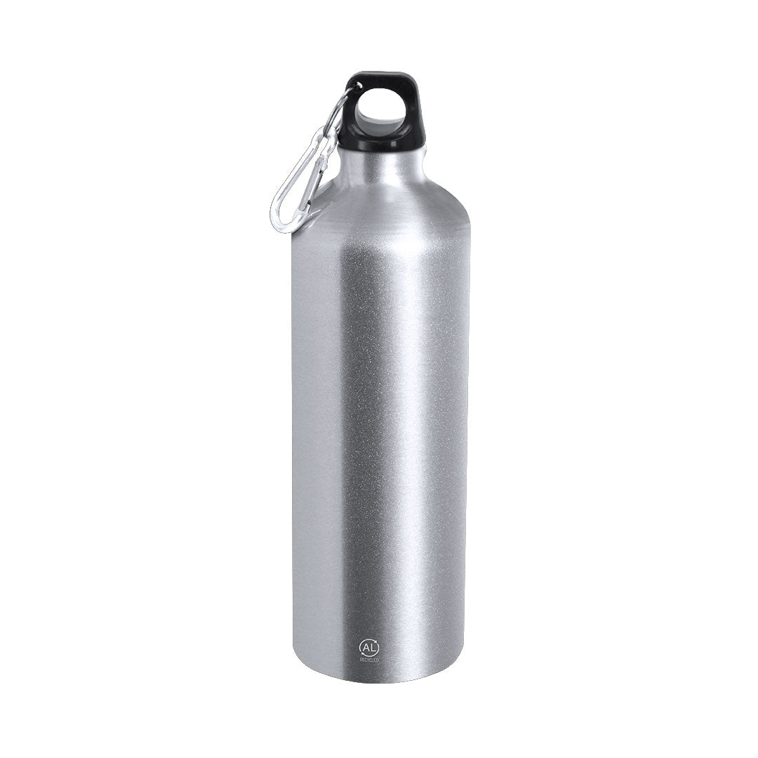 Gourde de 800 ml de capacité. Fabriquée en aluminium recyclé Glaxon