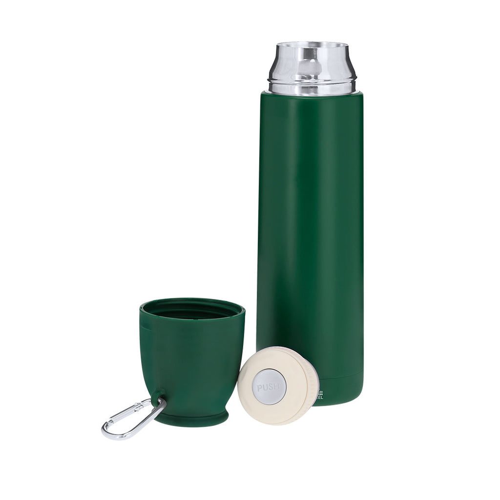 Thermos de 500 ml à double paroi avec tasse Clorin