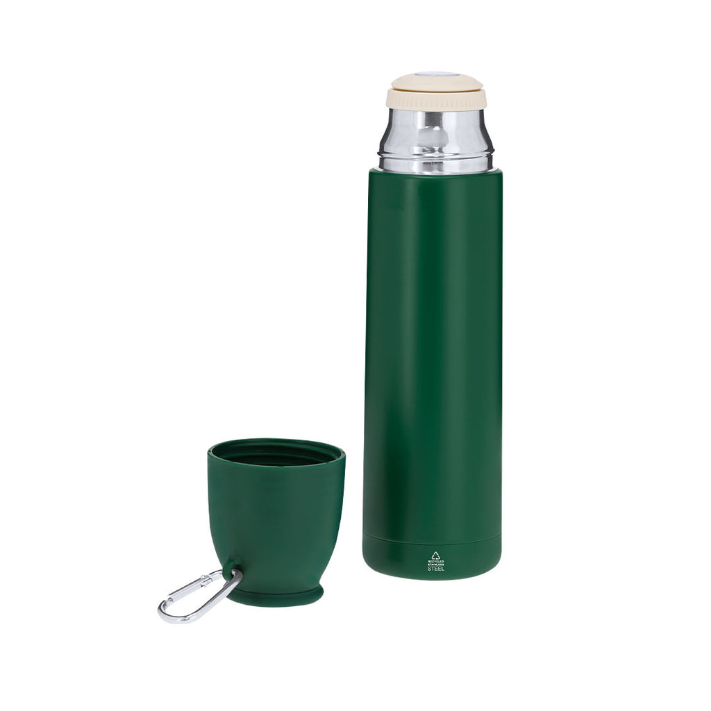 Thermos de 500 ml à double paroi avec tasse Clorin