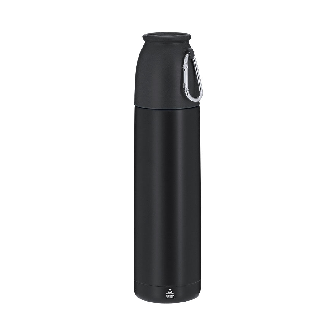 Thermos de 500 ml à double paroi avec tasse Clorin