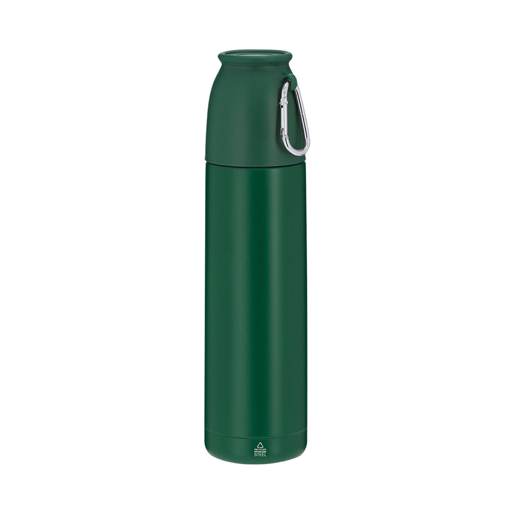 Thermos de 500 ml à double paroi avec tasse Clorin