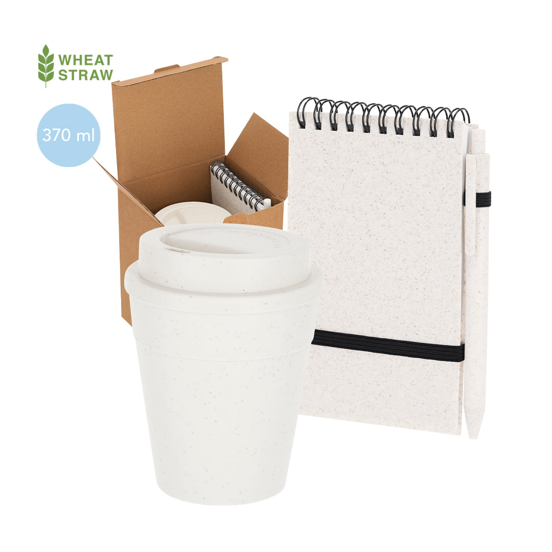Set gobelet, Carnet, Stylo Cosmor
