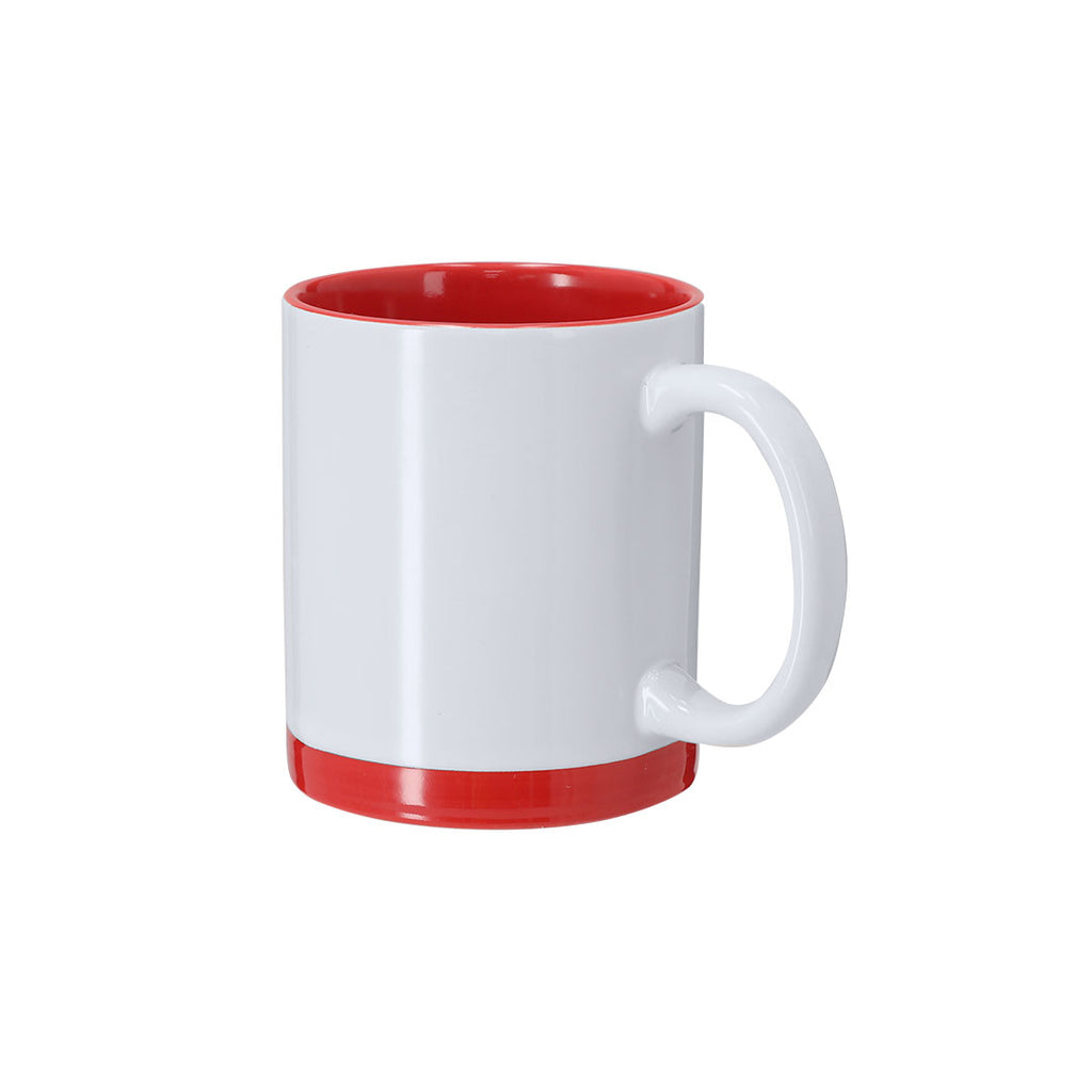 Tasse en céramique bi-color de 350 ml Rayar