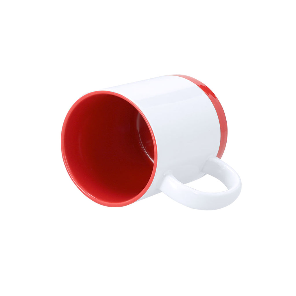 Tasse en céramique bi-color de 350 ml Rayar