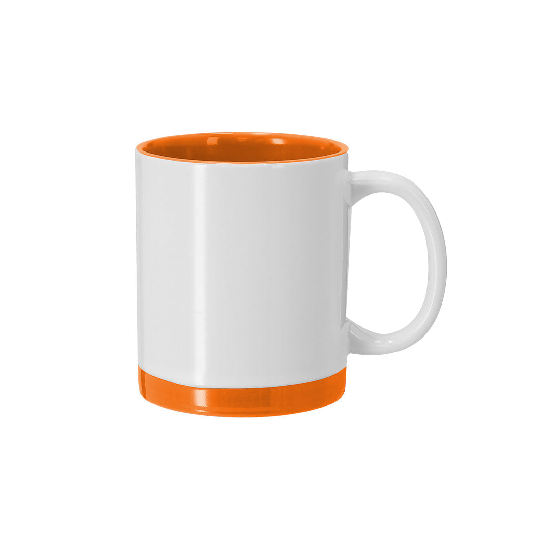Tasse en céramique bi-color de 350 ml Rayar