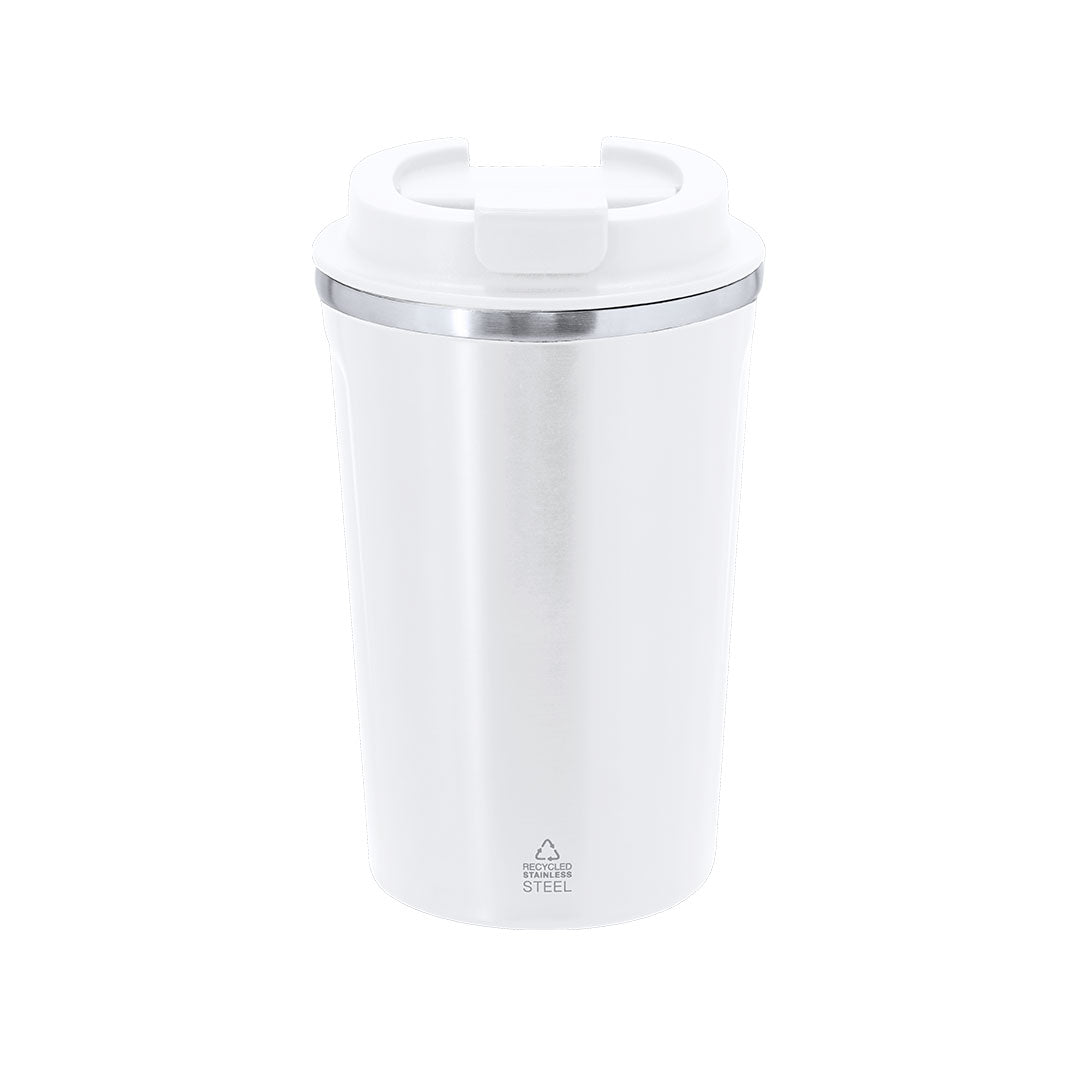 Gobelet thermique à double paroi fabriqué en acier inoxydable recyclé et de 400 ml Karnix