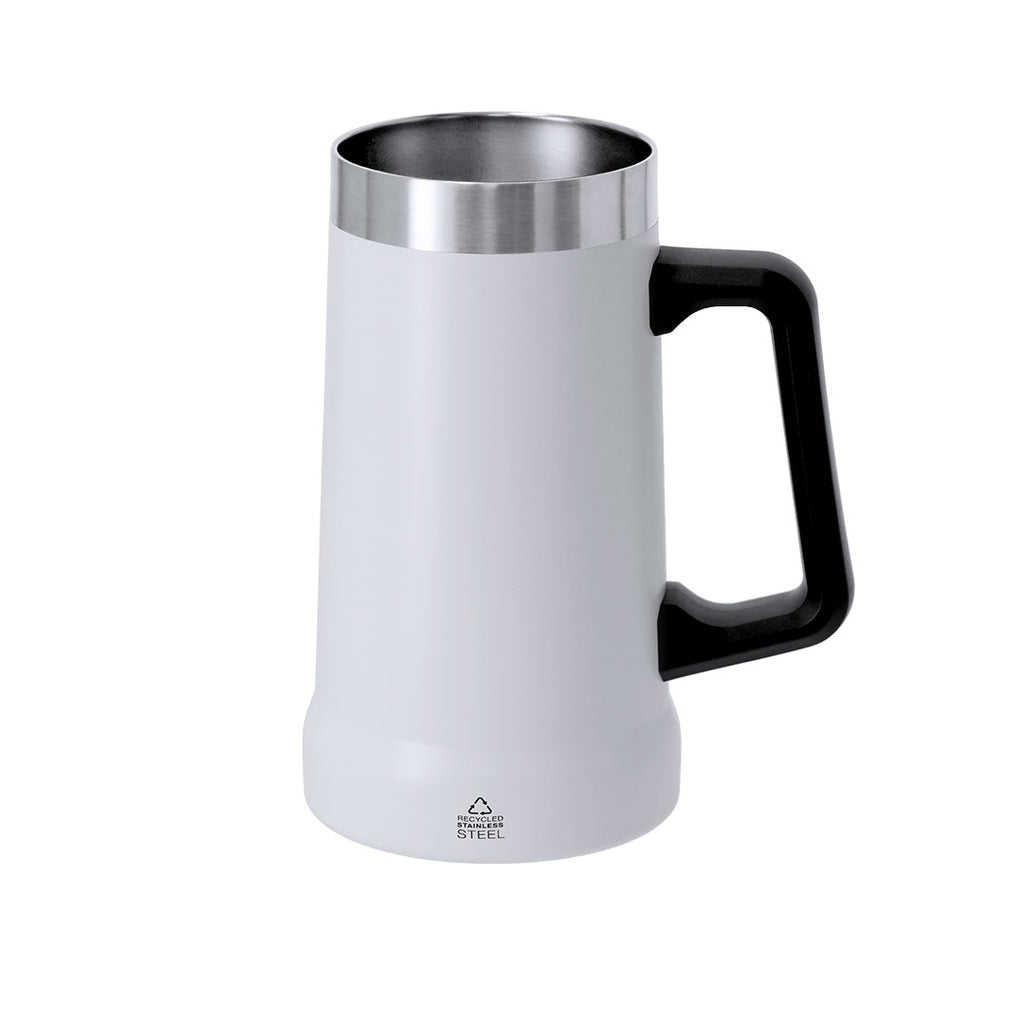Carafe 700 ml de capacité fabriqué en acier inoxydable recyclé à double paroi Glinox