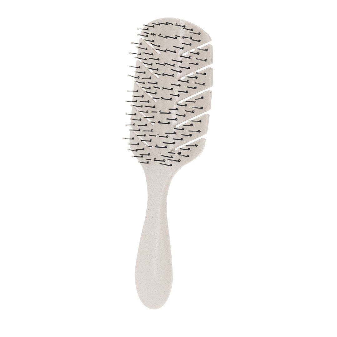 Brosse anti-nœuds et démêlante fabriquée en paille de blé Siland
