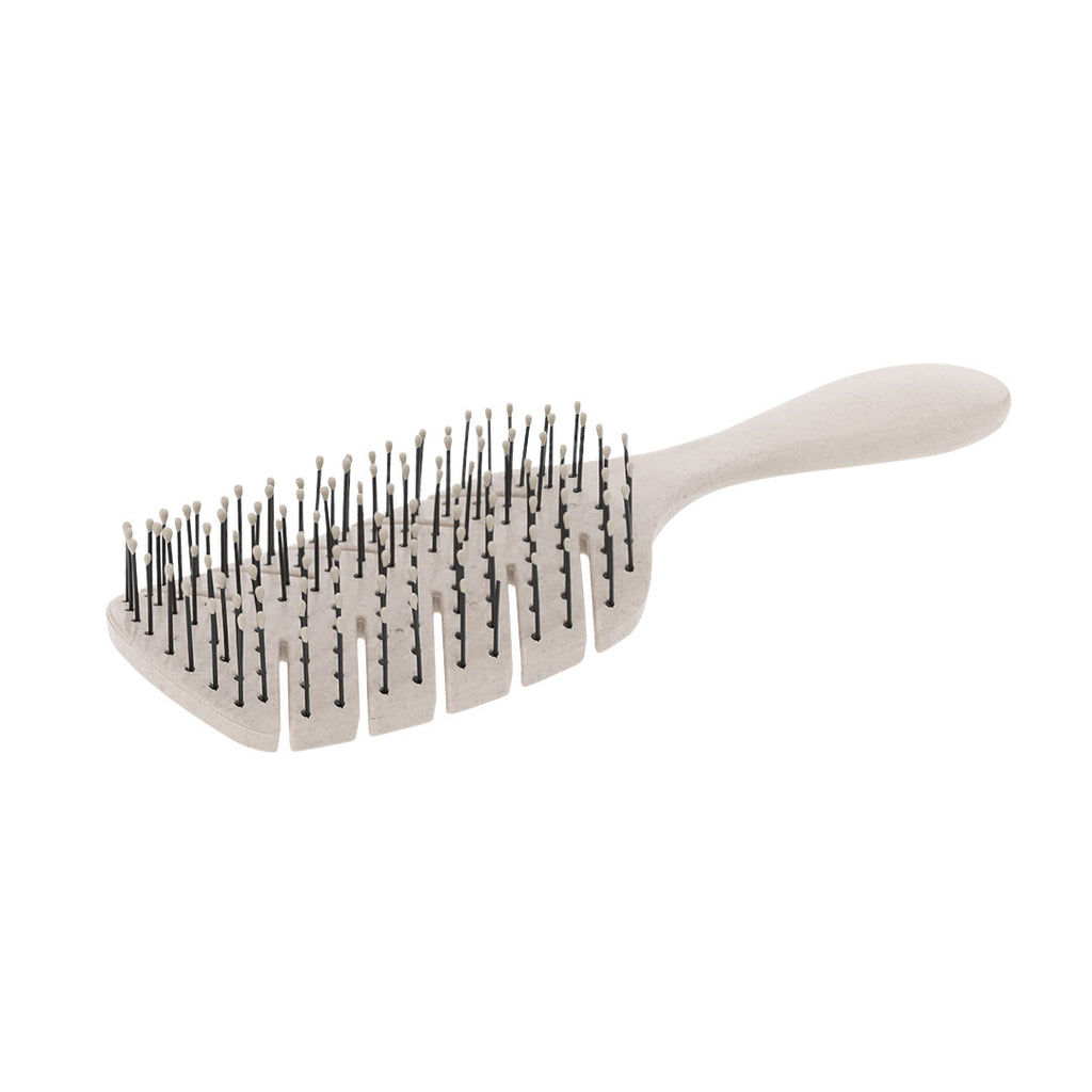 Brosse anti-nœuds et démêlante fabriquée en paille de blé Siland