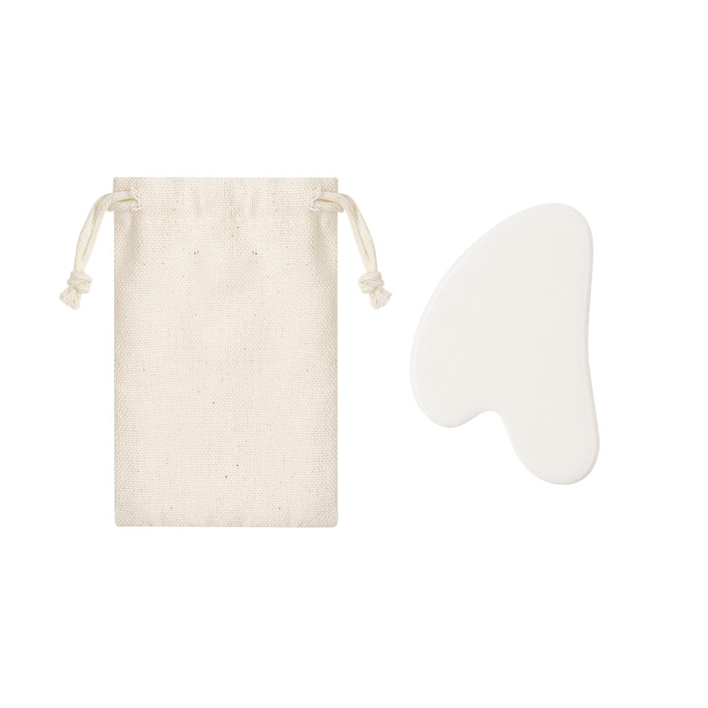 Appareil de massage facial en pierre jade blanche Kunkor