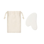 Appareil de massage facial en pierre jade blanche Kunkor