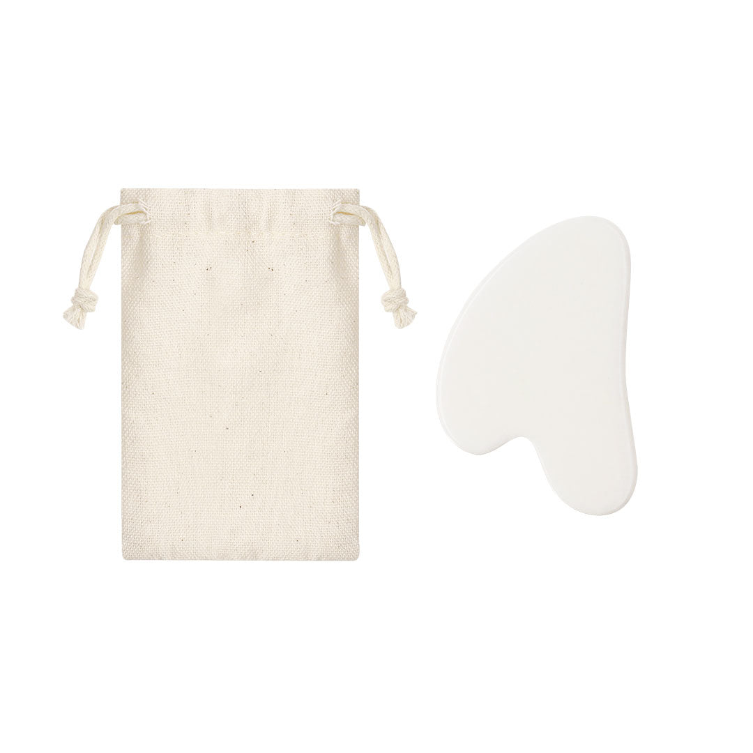 Appareil de massage facial en pierre jade blanche Kunkor