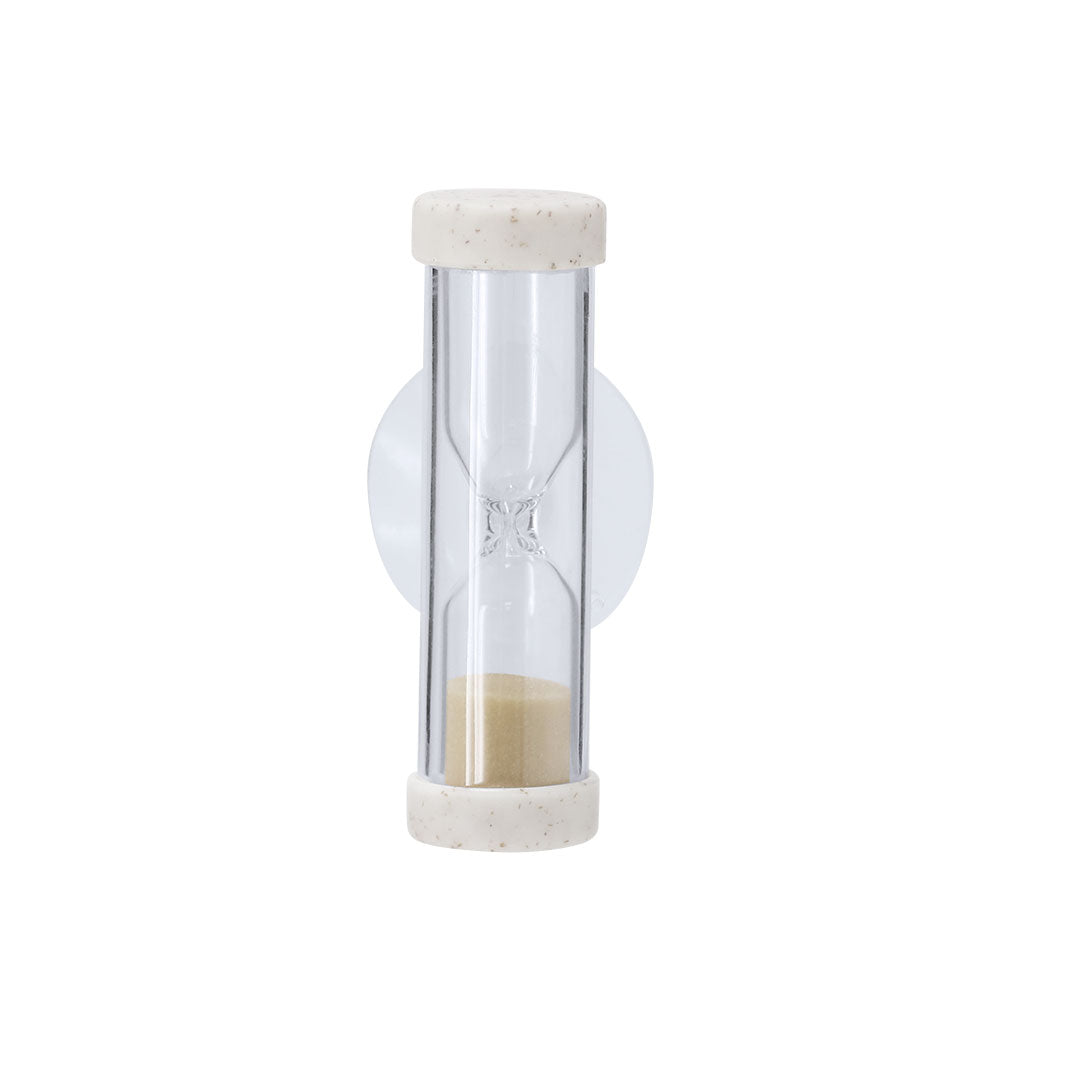 Sablier de 2 minutes, fabriqué en paille de blé et de verre Tinix