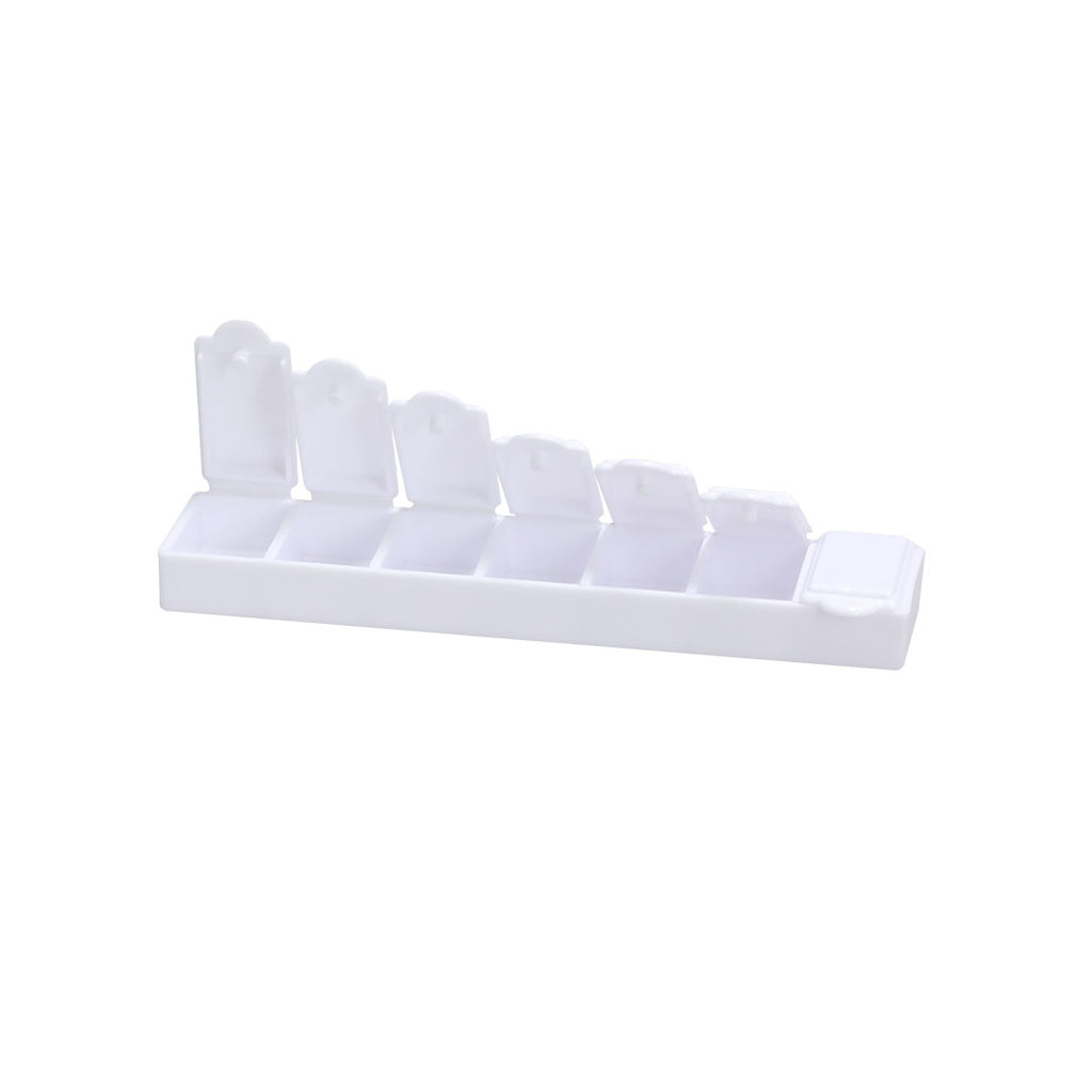 Pilulier avec 7 compartiments individuels Keyon