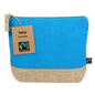Trousse de toilette en coton et toile de jute laminé Thilo Fairtrade