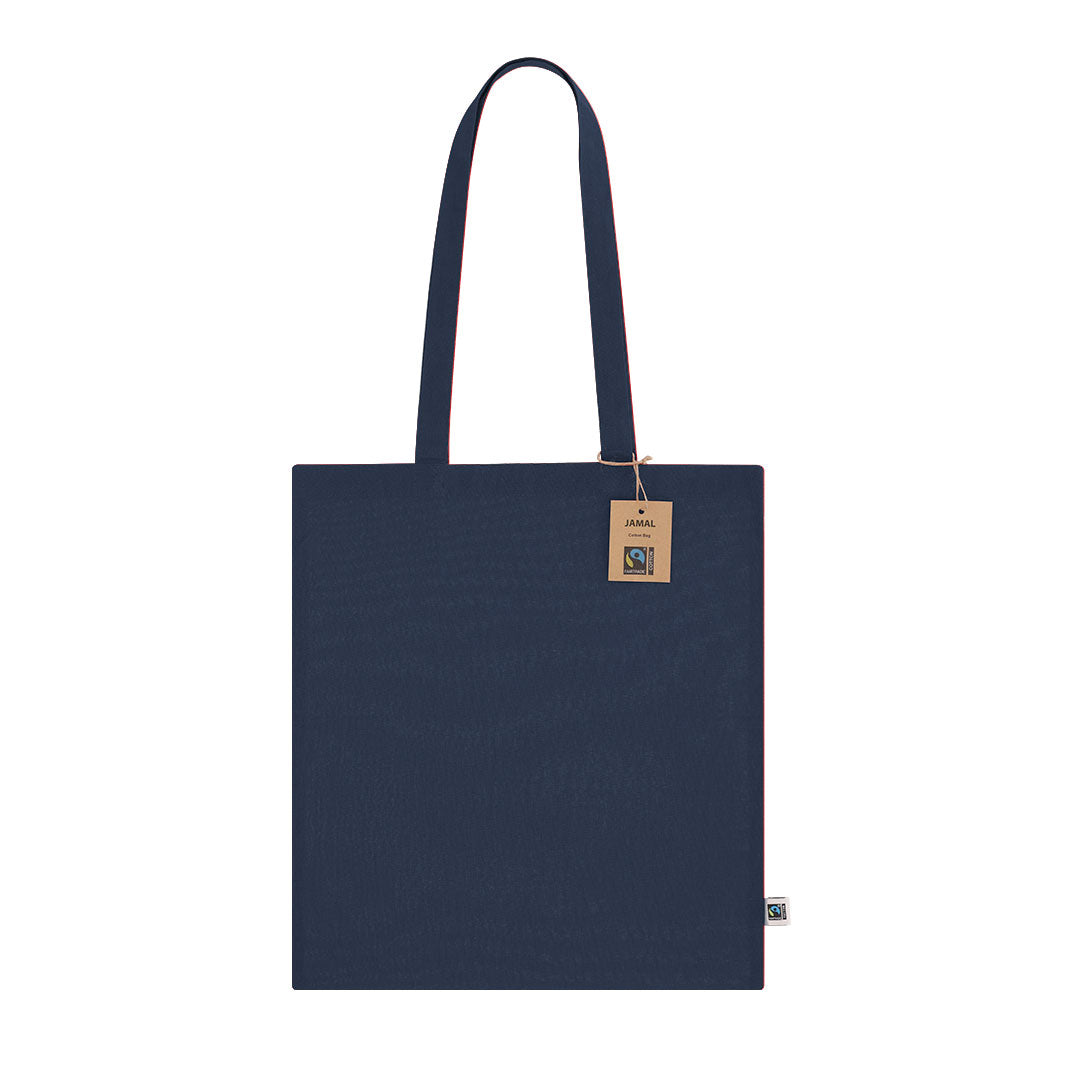 Sac Tote bag 140g couleur Jamal Fairtrade