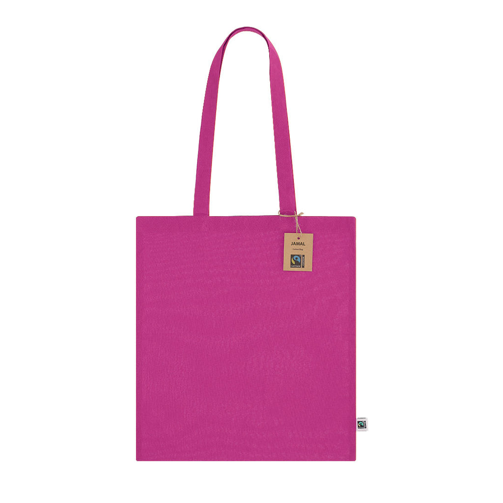 Sac Tote bag 140g couleur Jamal Fairtrade