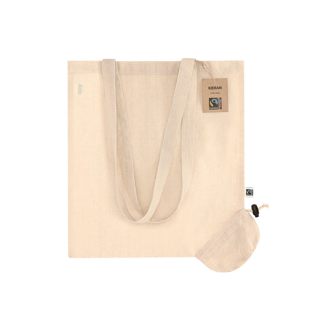 Sac tote bag pliable 120g Kieran Fairtrade