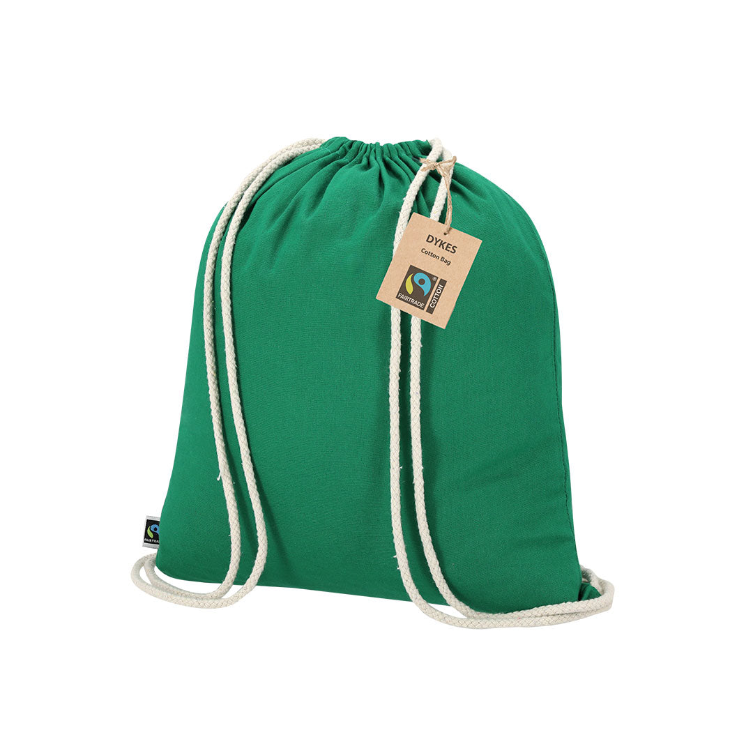 Sac à dos en coton de 140g/m2 Dykes Fairtrade