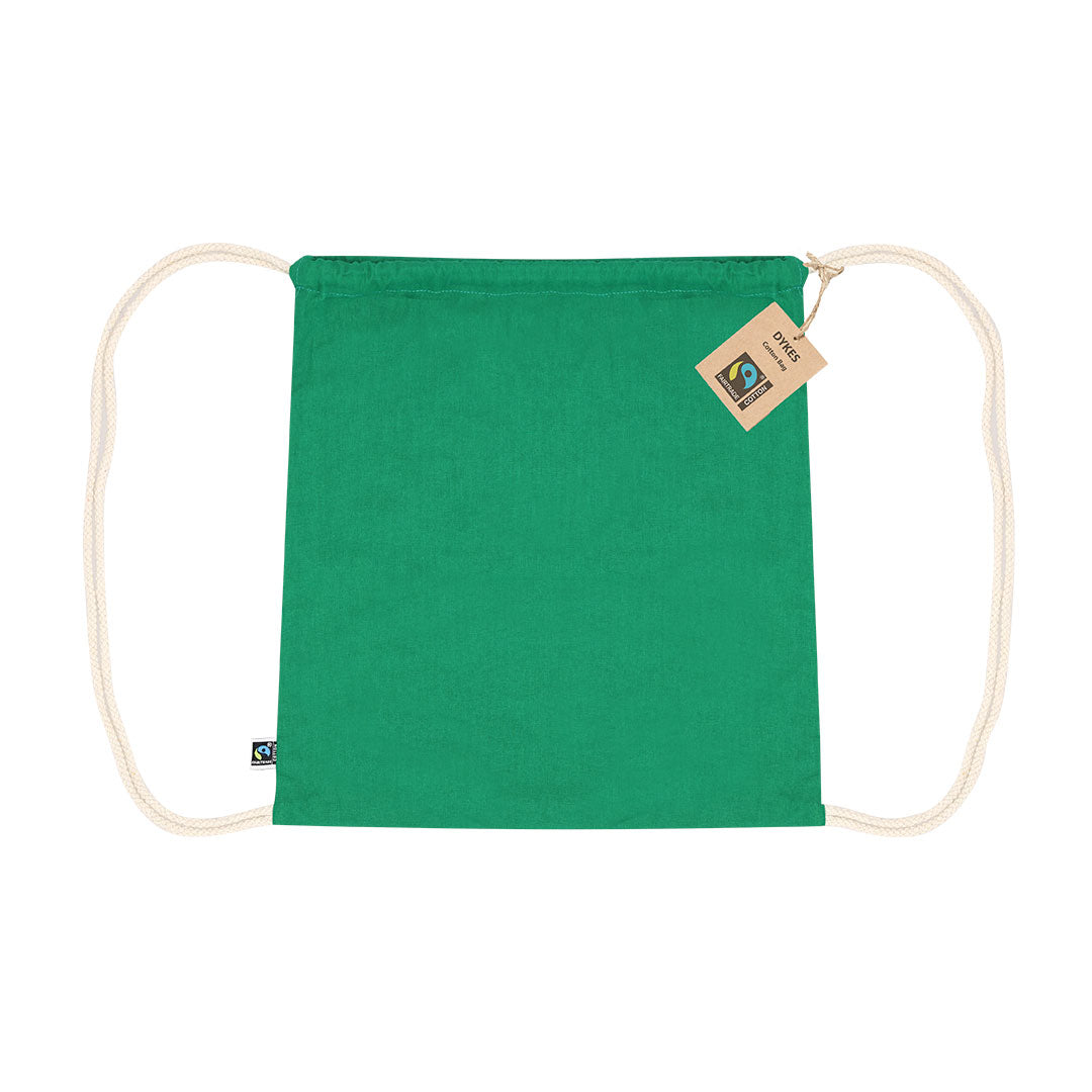 Sac à dos en coton de 140g/m2 Dykes Fairtrade