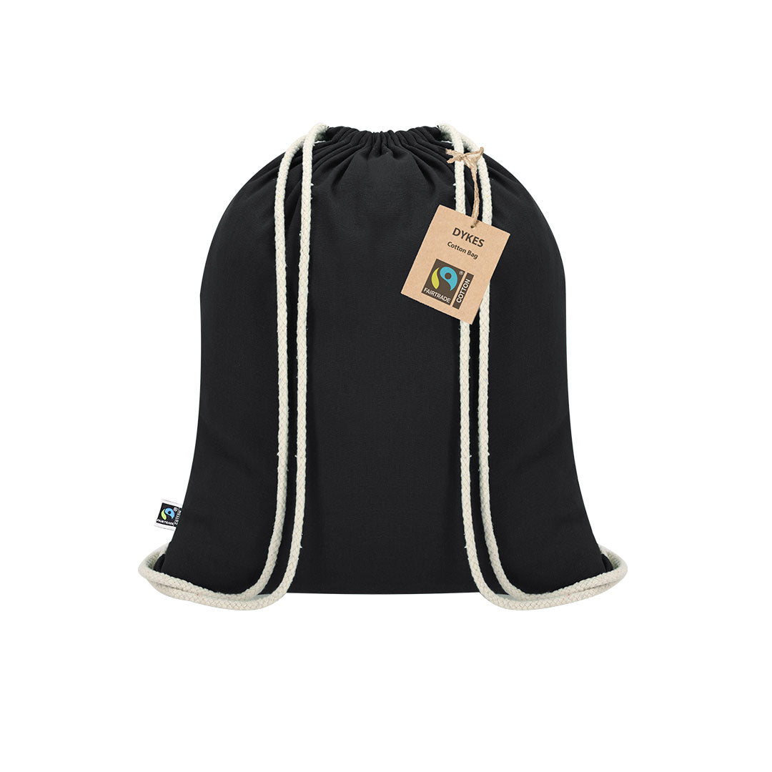 Sac à dos en coton de 140g/m2 Dykes Fairtrade