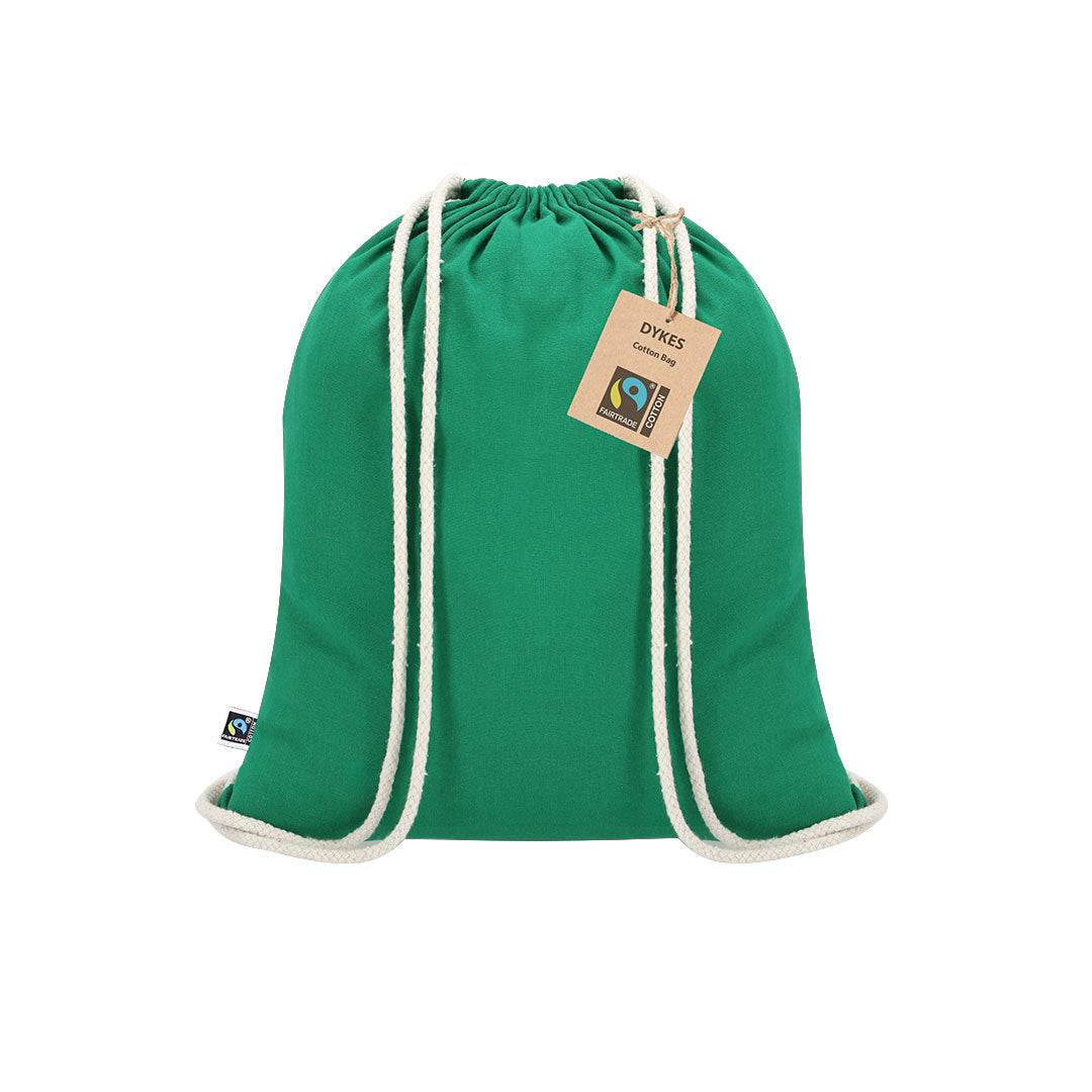Sac à dos en coton de 140g/m2 Dykes Fairtrade