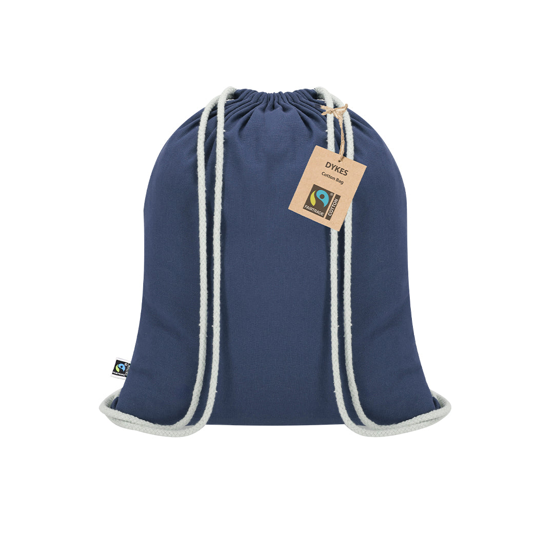 Sac à dos en coton de 140g/m2 Dykes Fairtrade