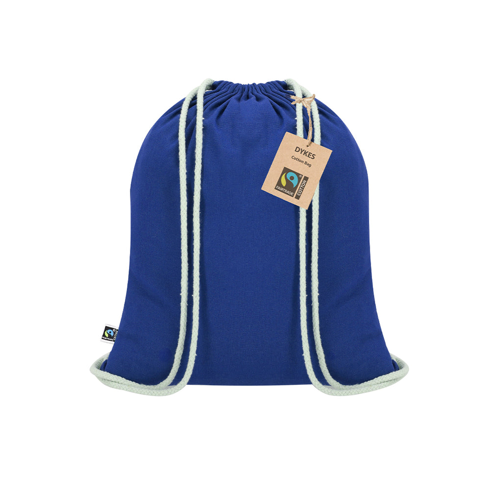 Sac à dos en coton de 140g/m2 Dykes Fairtrade
