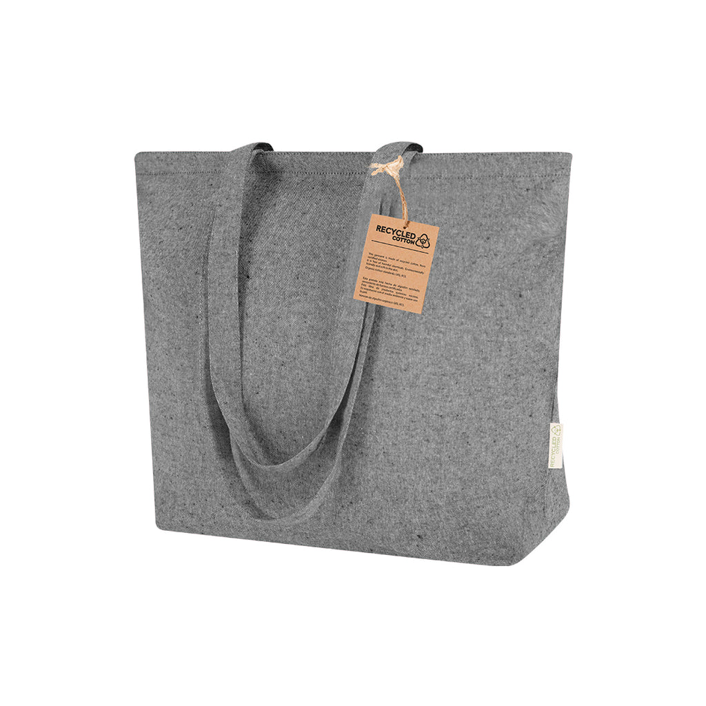 Sac en coton recyclé de 220 g/m2 avec soufflet Arpel