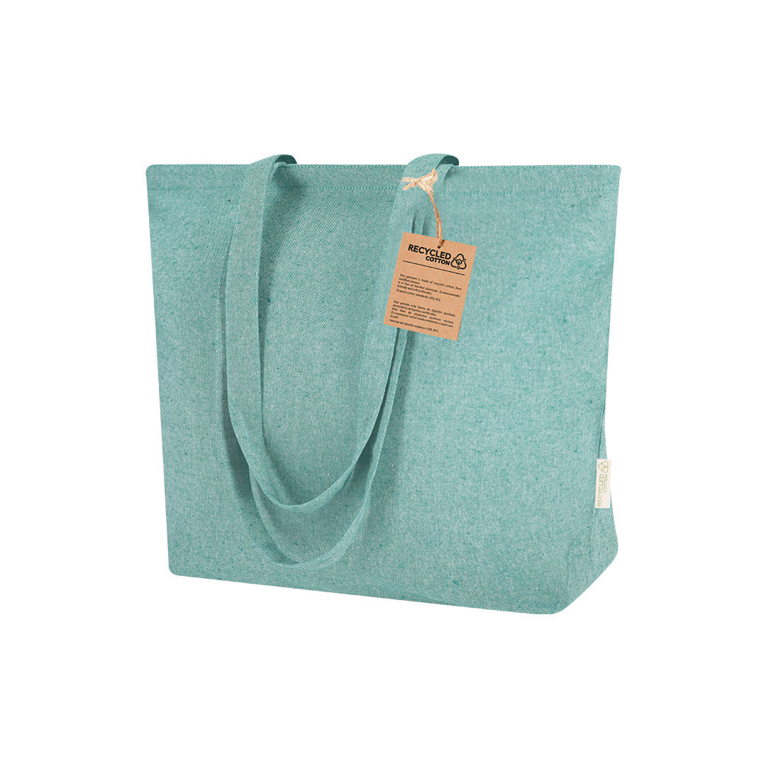 Sac en coton recyclé de 220 g/m2 avec soufflet Arpel