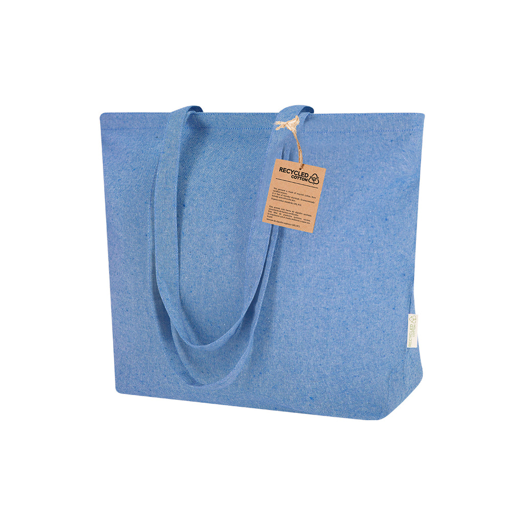 Sac en coton recyclé de 220 g/m2 avec soufflet Arpel