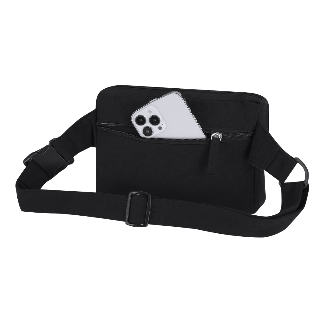 Sacoche rectangulaire noir Koban