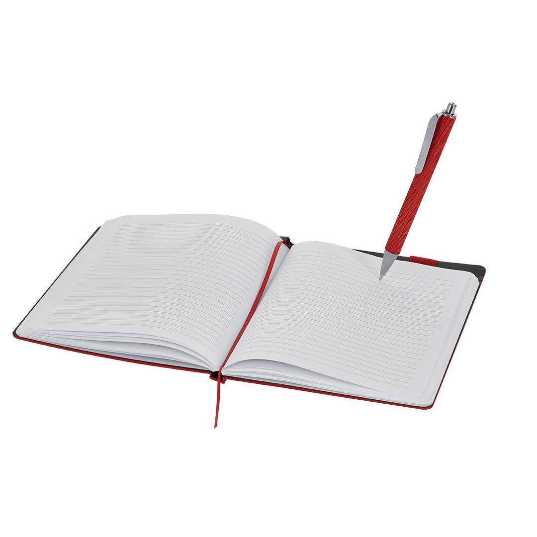Bloc-notes 160 pages avec stylo en RPET Nuron