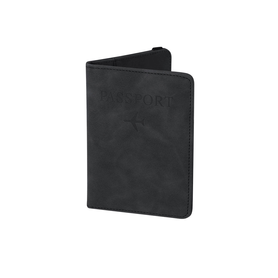 Étui pour passeport 6 compartiments avec protection RFID Jemax