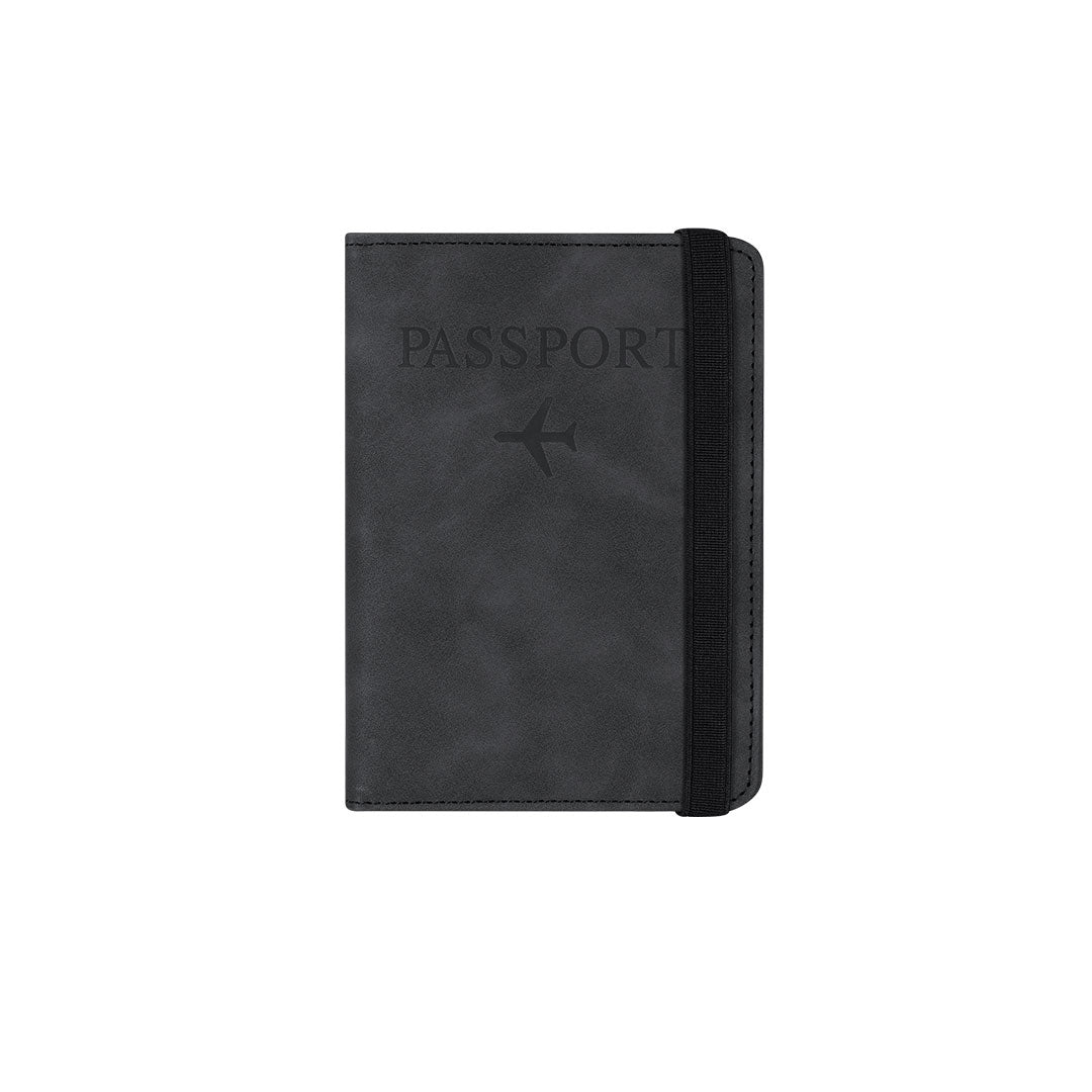 Étui pour passeport 6 compartiments avec protection RFID Jemax