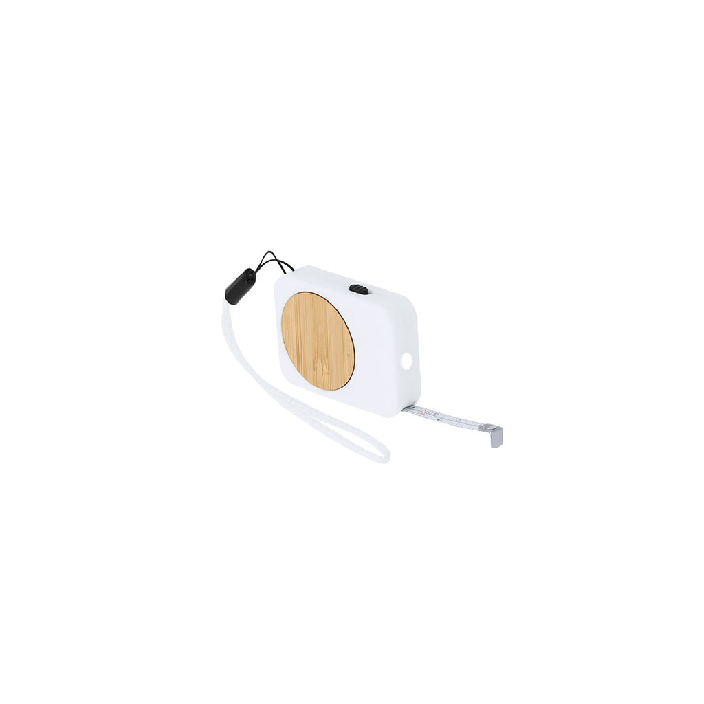 Mètre ruban de 1 mètre en bambou et ABS avec lumière LED intégrée Neuver