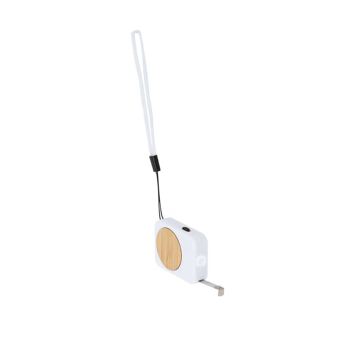 Mètre ruban de 1 mètre en bambou et ABS avec lumière LED intégrée Neuver