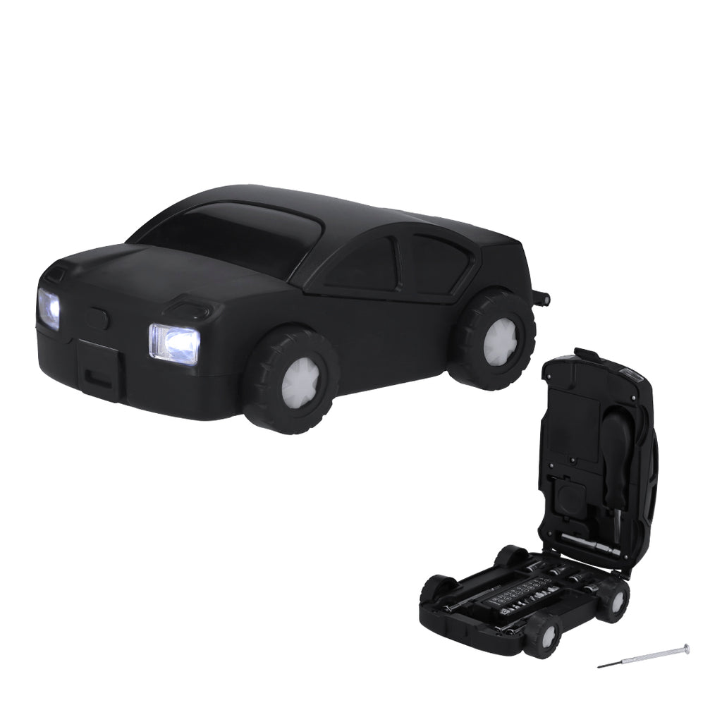 Set outils en forme de voiture et lampe de poche LED Niton