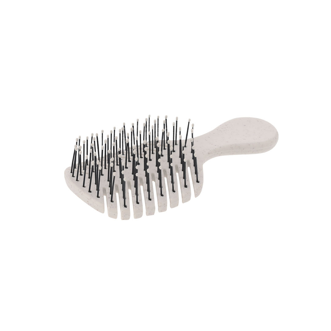 Brosse anti-nœuds et démêlante fabriquée en tige de blé Brackens