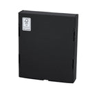 Boîte de présentation de taille moyenne fabriquée en carton ondulé de couleur noire Mexar