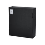 Boîte de présentation XL fabriquée en carton ondulé de couleur noire Halfred