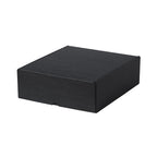 Boîte de présentation XL fabriquée en carton ondulé de couleur noire Halfred