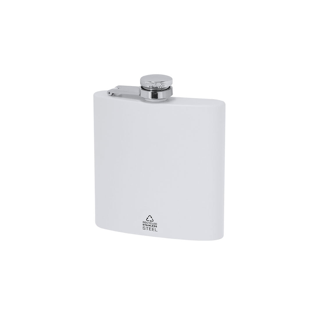 Flasque de 175 ml de capacité avec corps en Acier Inoxydable Recyclé Lindog