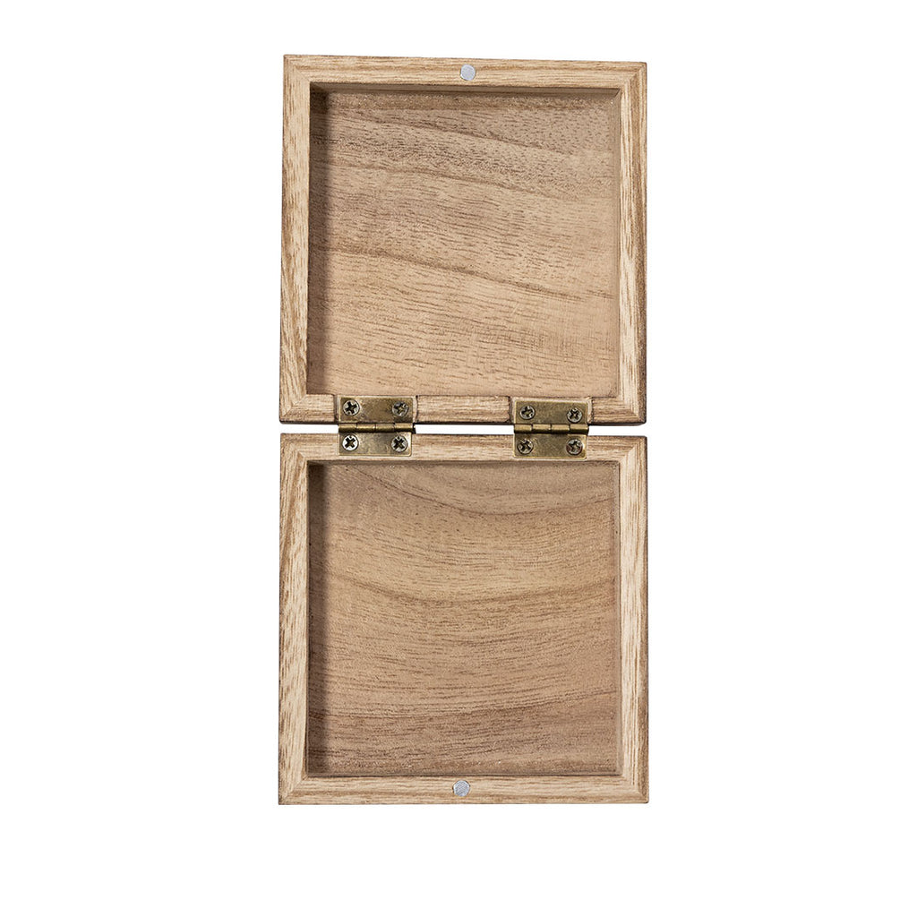Boite en bois naturel Macalix